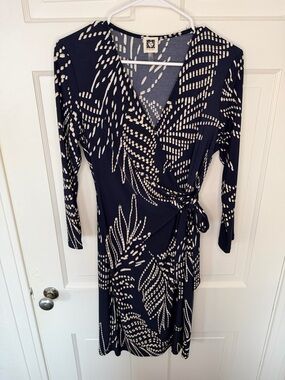 Anne Klein NavyWrap Dress – Size 6